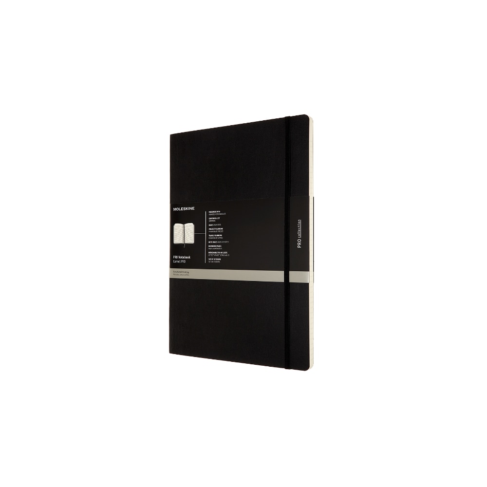 Agenda Moleskine, Profesional, Soft Cover, A4, Negru