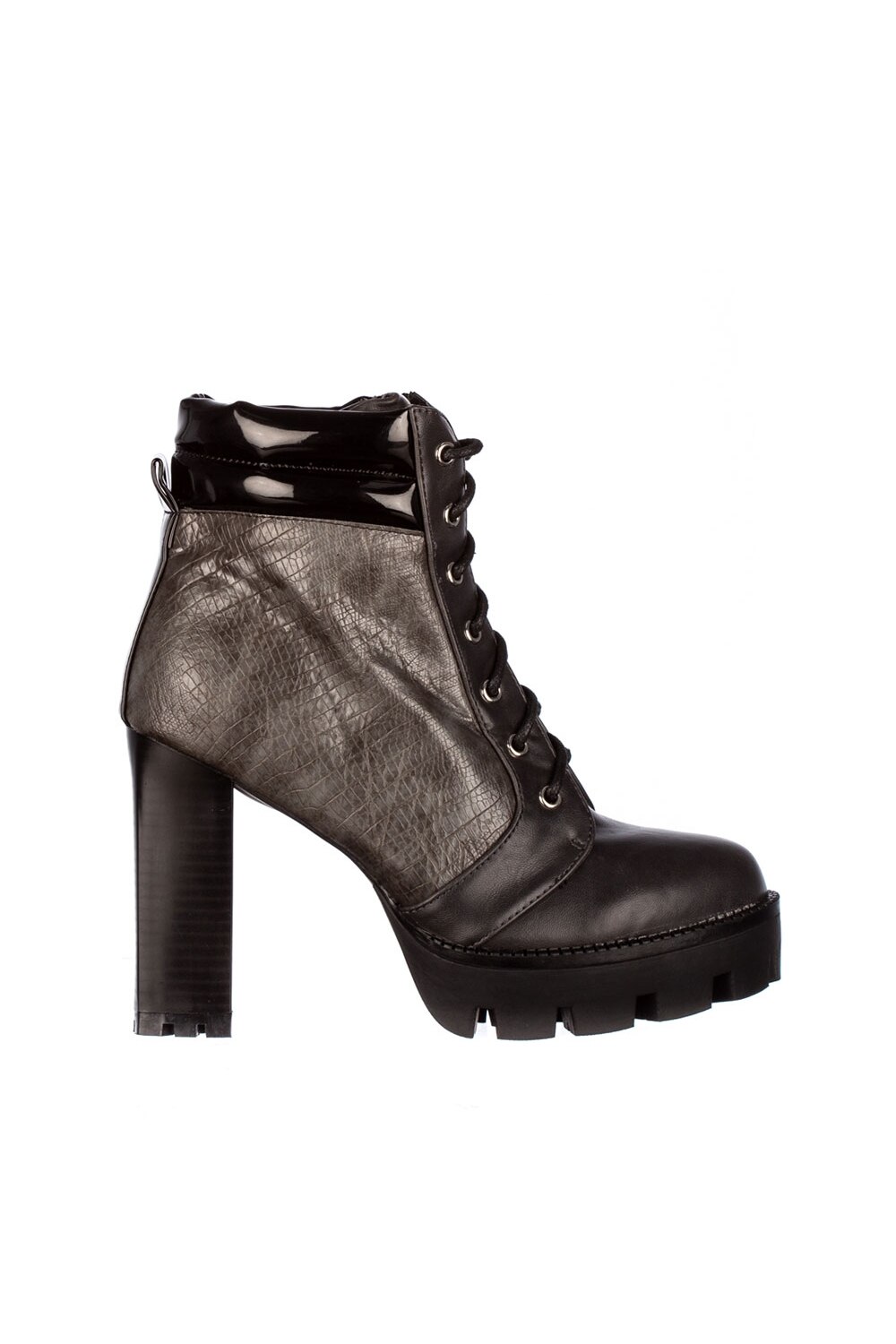 Botine dama Amedeia K, Gri