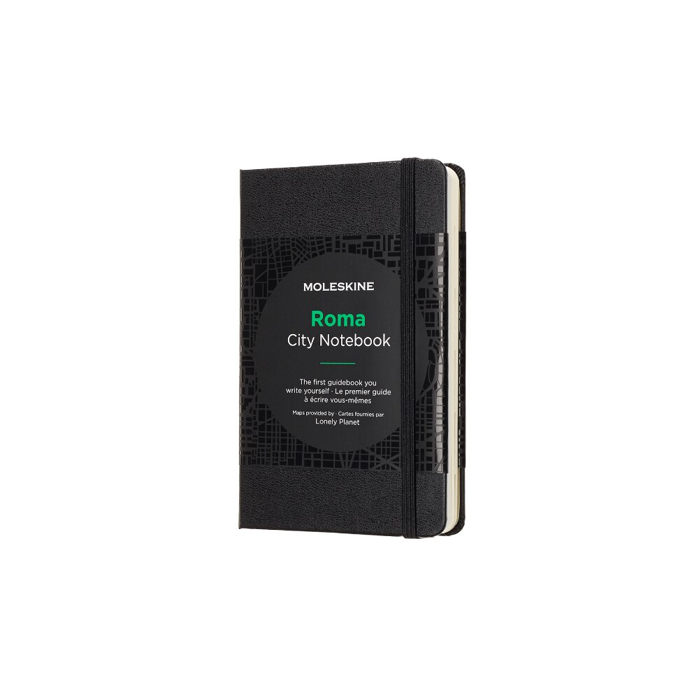 Agenda Moleskine, Roma, Hard Cover, 9x14 cm, Negru