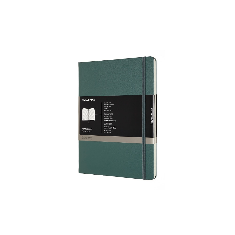 Agenda Moleskine, Profesional, Hard Cover, 19x25 cm, Verde inchis