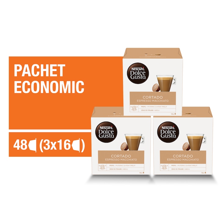 Café con Leche (DECAF) Dolce Gusto Pods (x3 Boxes - 48 Pods)