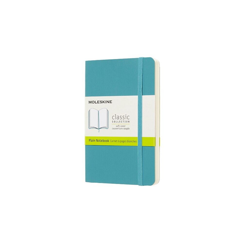 Agenda Moleskine, Classic Collection, 70 g/m2, A6, 9 x 14 cm, Turcoaz