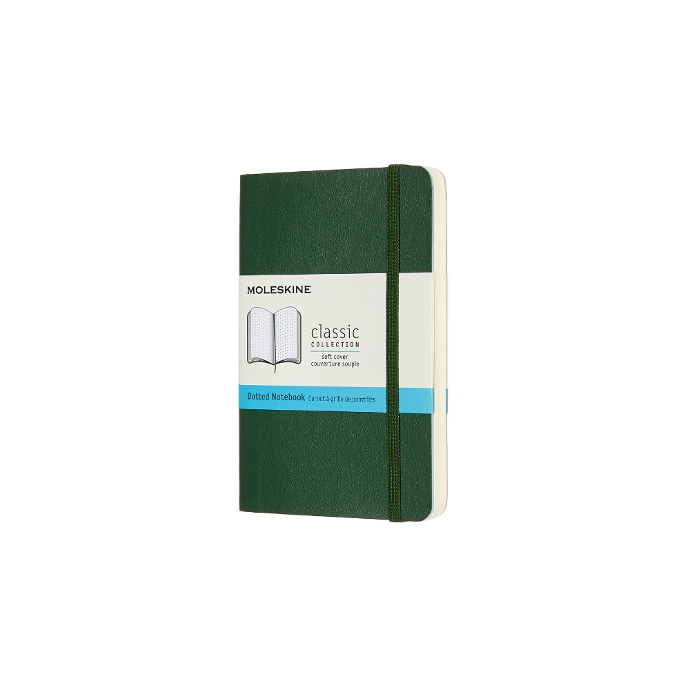 Agenda Moleskine, Classic Collection, 70 g/m2, A6, 9 x 14 cm, Verde