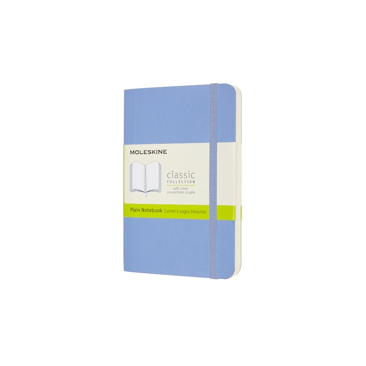 Agenda Moleskine, Classic Collection, 70 g,/m2 A6, 9 x 14 cm, Albastru