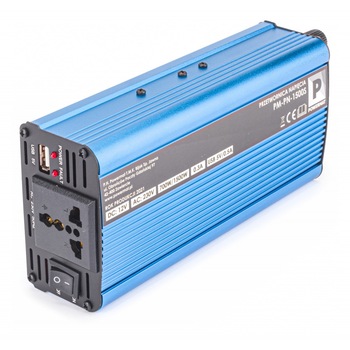 Convertor de tensiune 12V 1500W PM-PN-1500S Powermat PM1060 Convertor de tensiune 12V 1500W PM-PN-1500S Powermat PM1060
