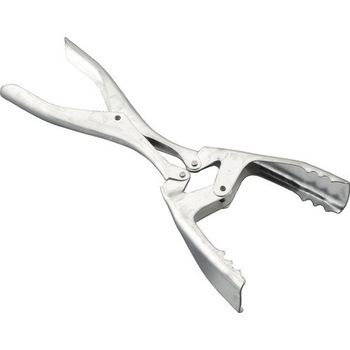 Cleste pentru brichete Bertrams, din otel, 24 cm Cleste pentru brichete Bertrams, din otel, 24 cm