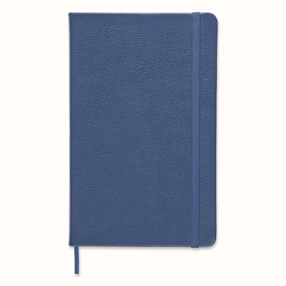 Notebook Moleskine, Hard cover, 120 g, 13x21 cm, Dictando, Albastru, Piele