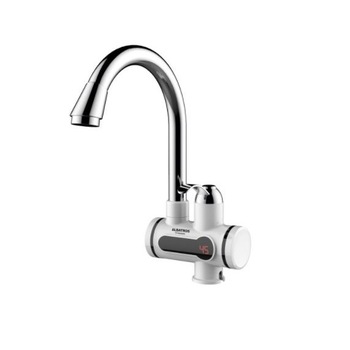 Robinet electric pentru incalzit apa(instant apa calda), Albatros Premium, Afisaj temperatura apa, otel inoxidabil, apa calda 30 - 60ºC, pentru chiuveta, 3 kW, 220 V Robinet electric pentru incalzit apa(instant apa calda), Albatros Premium, Afisaj temperatura apa, otel inoxidabil, apa calda 30 - 60ºC, pentru chiuveta, 3 kW, 220 V