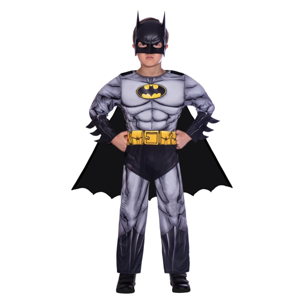 Costum carnaval copii Batman clasic cu masca, 6-8ani