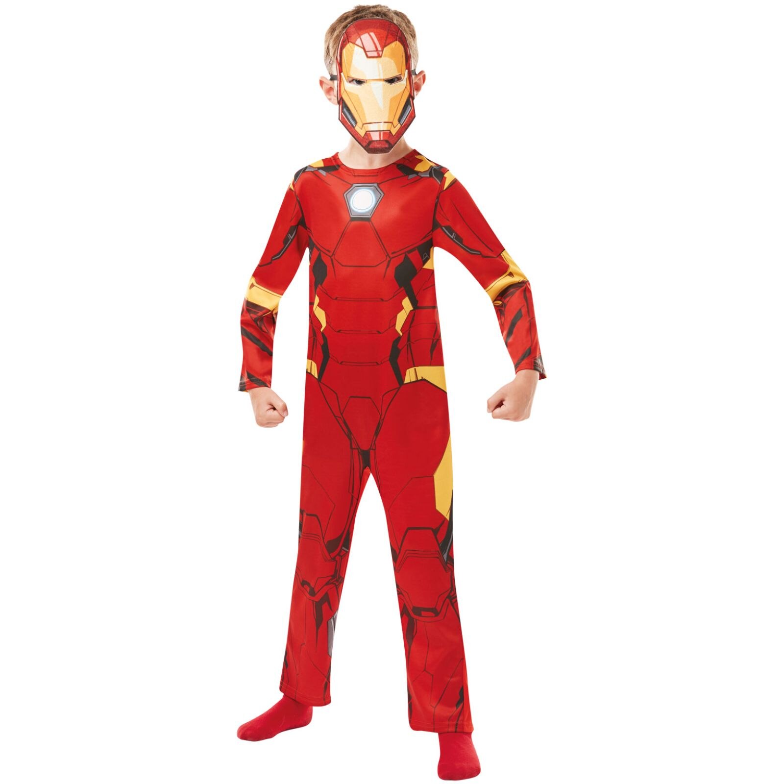 Costum Iron Man Clasic pentru baieti, 9 - 10 ani