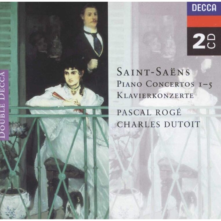Pascal Rogé, Charles Dutoit - Saint-saëns: Piano Concertos Nos. 1-5 (CD)