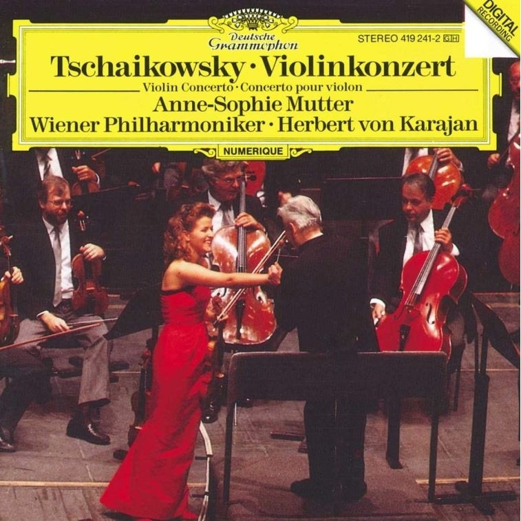 Anne-sophie Mutter, Wiener Philharmoniker, Herbert Von Karajan - Tchaikovsky: Violin Concerto (CD)