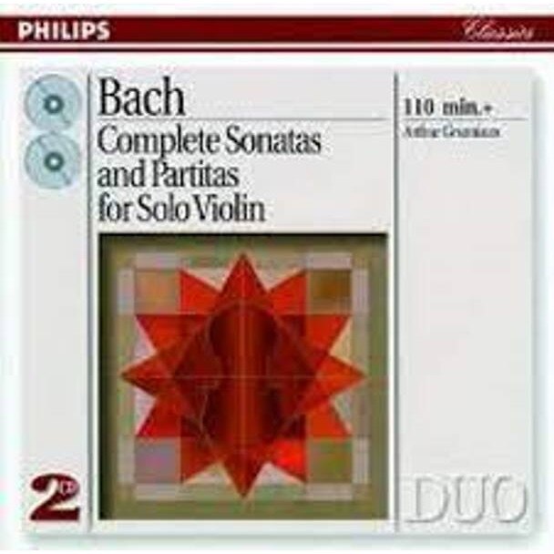 Arthur Grumiaux - Bach, J.S.: Complete Sonatas & Partitas for Solo Violin (CD)