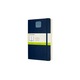 Agenda Moleskine, Classic Expanded Collection, 13 x 21 cm, 70 g/m2, Bleumarin