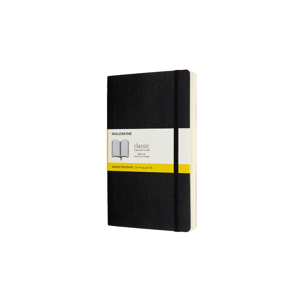 Agenda Moleskine, Classic Expanded Collection, 13 x 21 cm, 70 g/m2, Negru