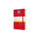Agenda Moleskine, Classic Expanded Large, 70 g/m2, 13 x 21 cm, Rosu