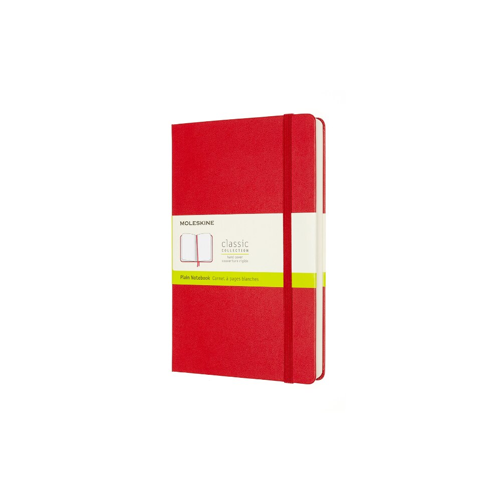 Agenda Moleskine, Classic Expanded Large, 70 g/m2, 13 x 21 cm, Rosu
