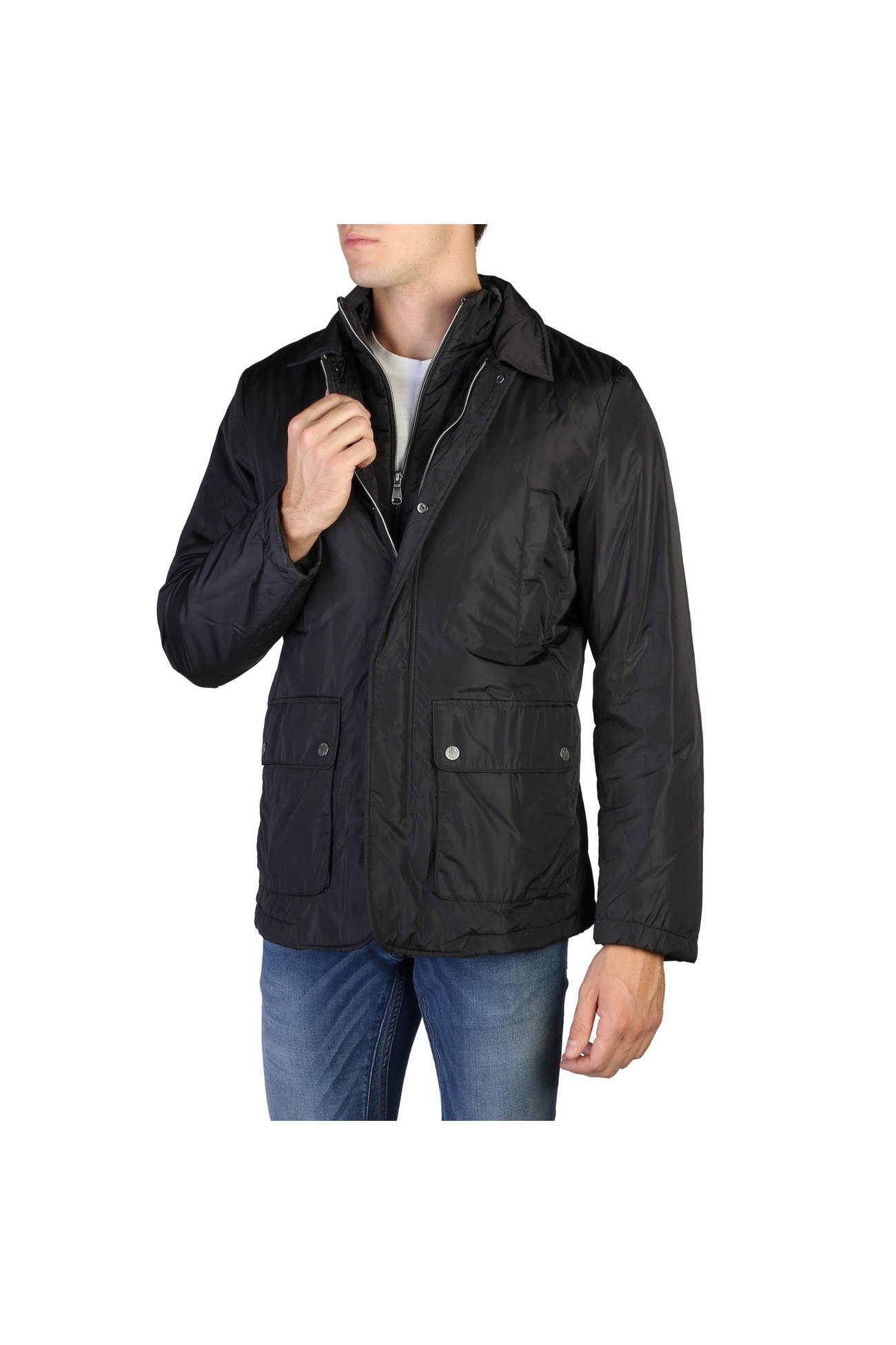 Geaca barbati Geox model M8420AT2422, culoare Negru, marime 52 EU