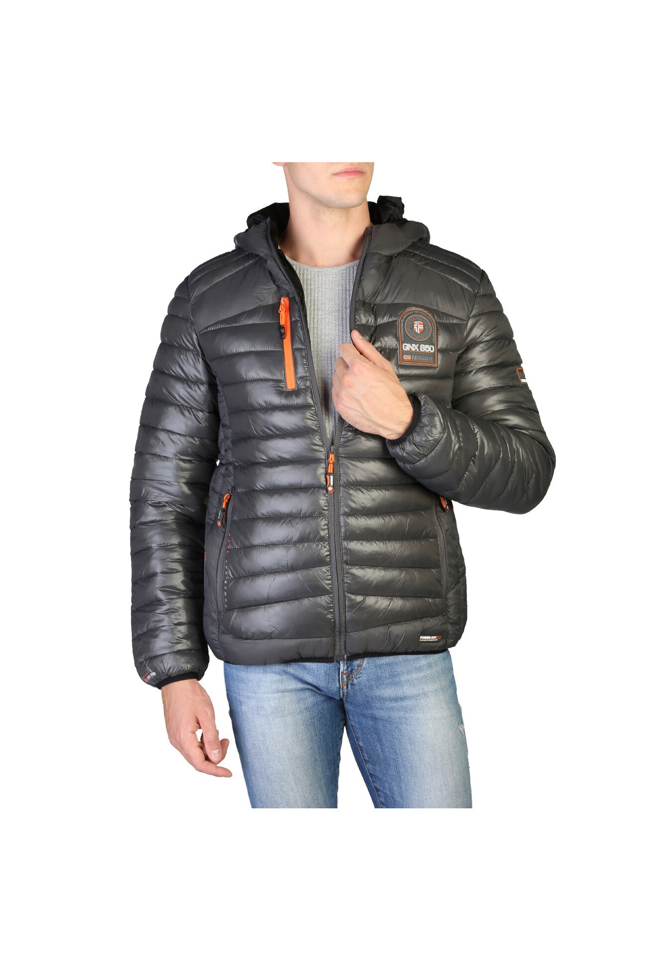 Geaca barbati Geographical Norway model Briout_man, Gri