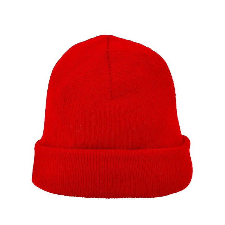 Caciula tricot model Blue PLANET, Roly, marime universala - Rosu