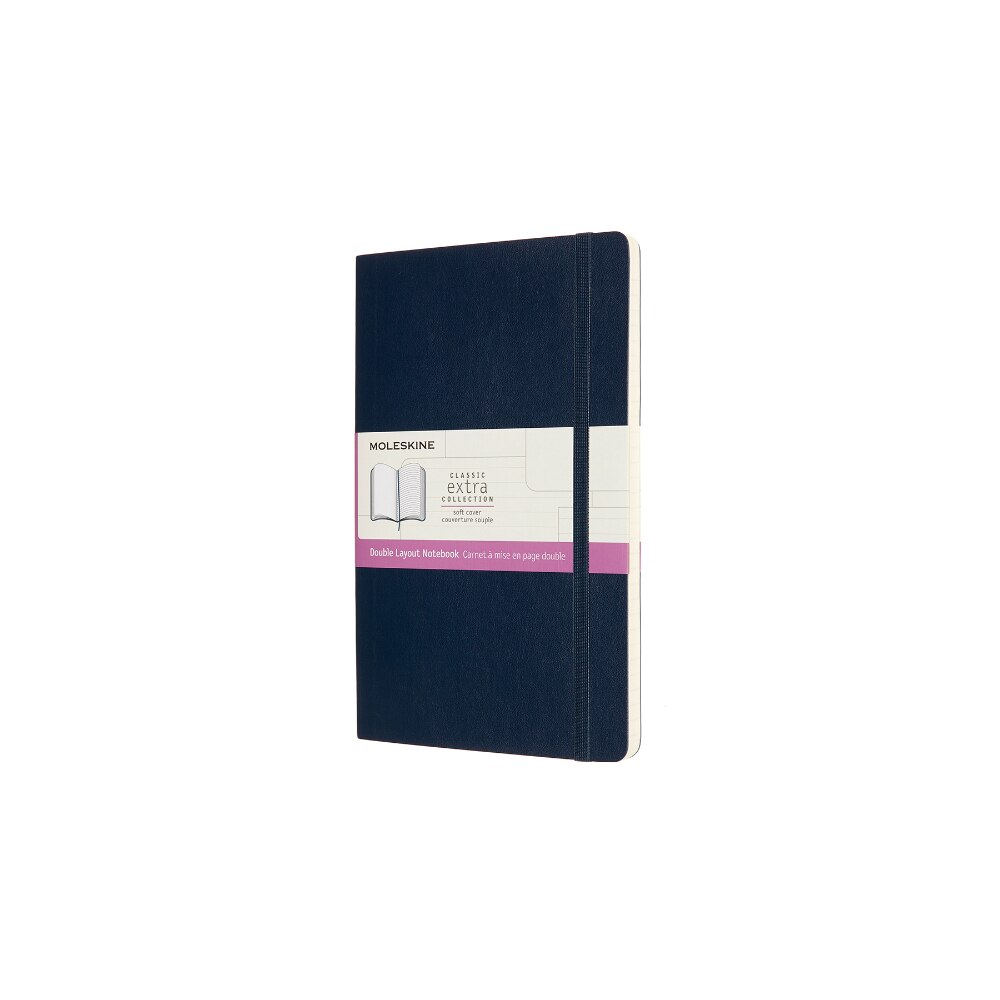 Agenda Moleskine, Classic Extra Collection, 13 x 21 cm, Bleumarin