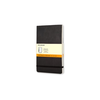 Agenda Moleskine, Classic Reporter, 70 g/m2, A6, 9 x 14 cm, Negru Agenda Moleskine, Classic Reporter, 70 g/m2, A6, 9 x 14 cm, Negru