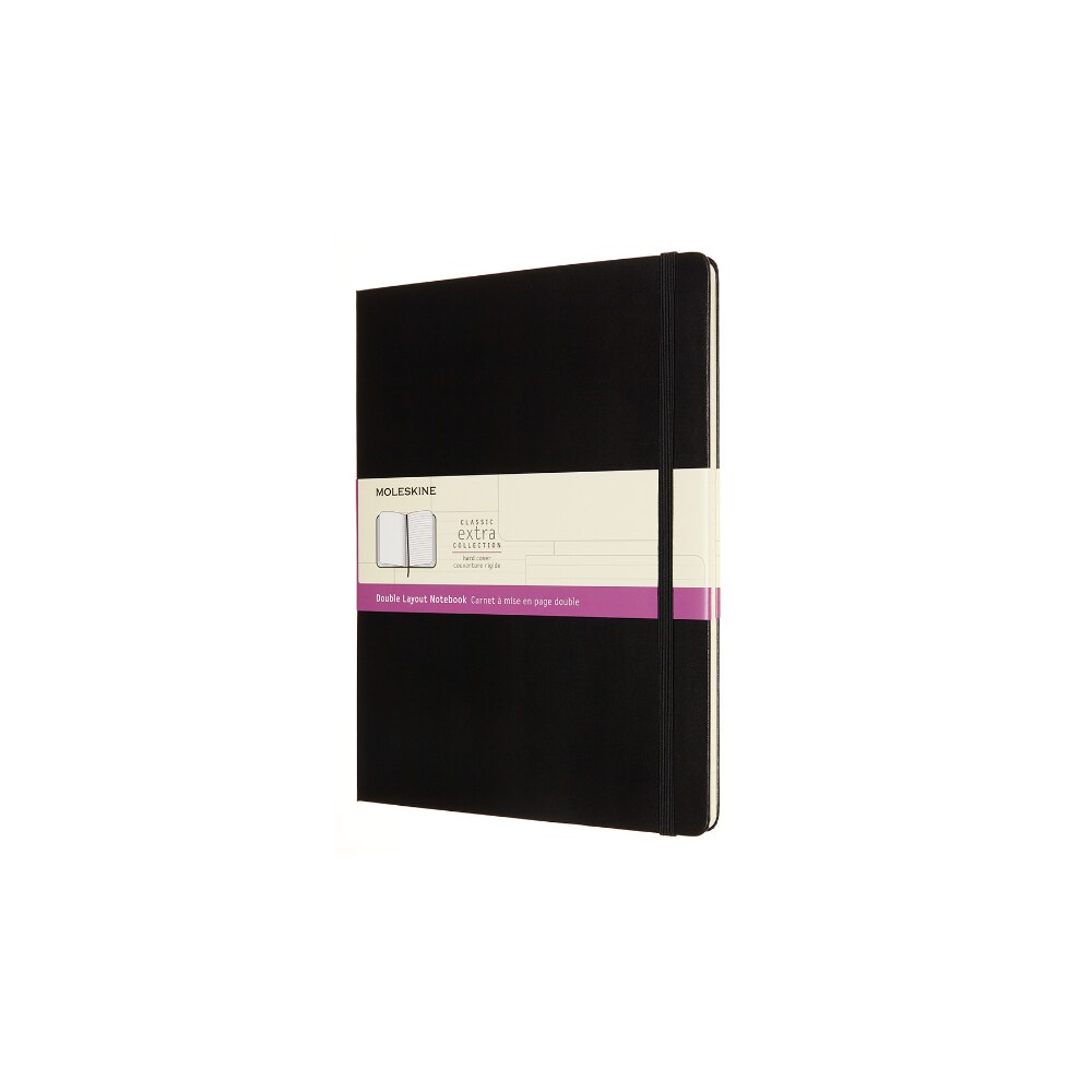 Agenda Moleskine, Classic Extra Collector, 70 g/m2, XL, 19 x 25 cm, Negru