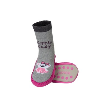 Mocasini, Little Lady, gri 24-25 Mocasini, Little Lady, gri 24-25