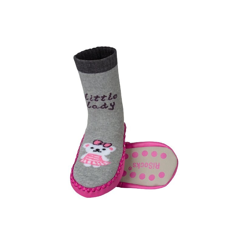 Mocasini, Little Lady, gri 26-27