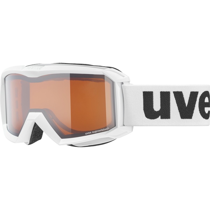Ochelari ski Uvex FLIZZ LG, nivel de protecție S2, Alb