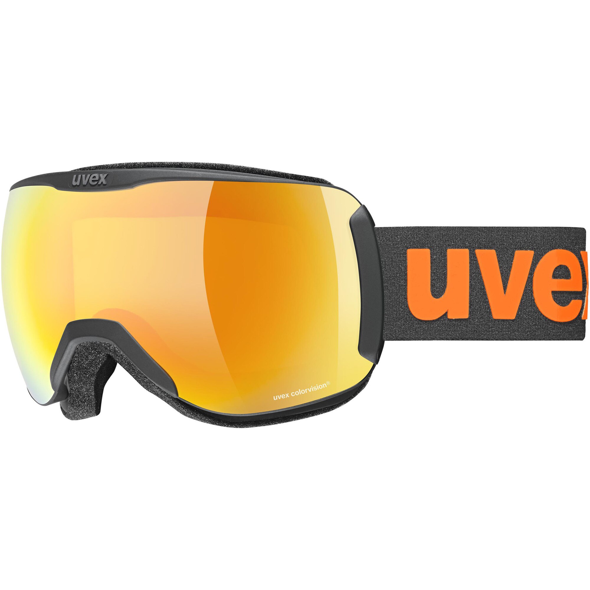 Ochelari ski Uvex DOWNHILL 2100 CV, negru-portocaliu