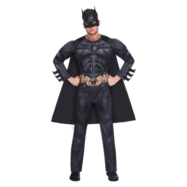 Карнавален костюм за възрастни Batman Dark, класически, L