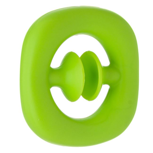 Jucarie pentru copii, Zola®, Fidget , verde, din silicon, 5x5 cm