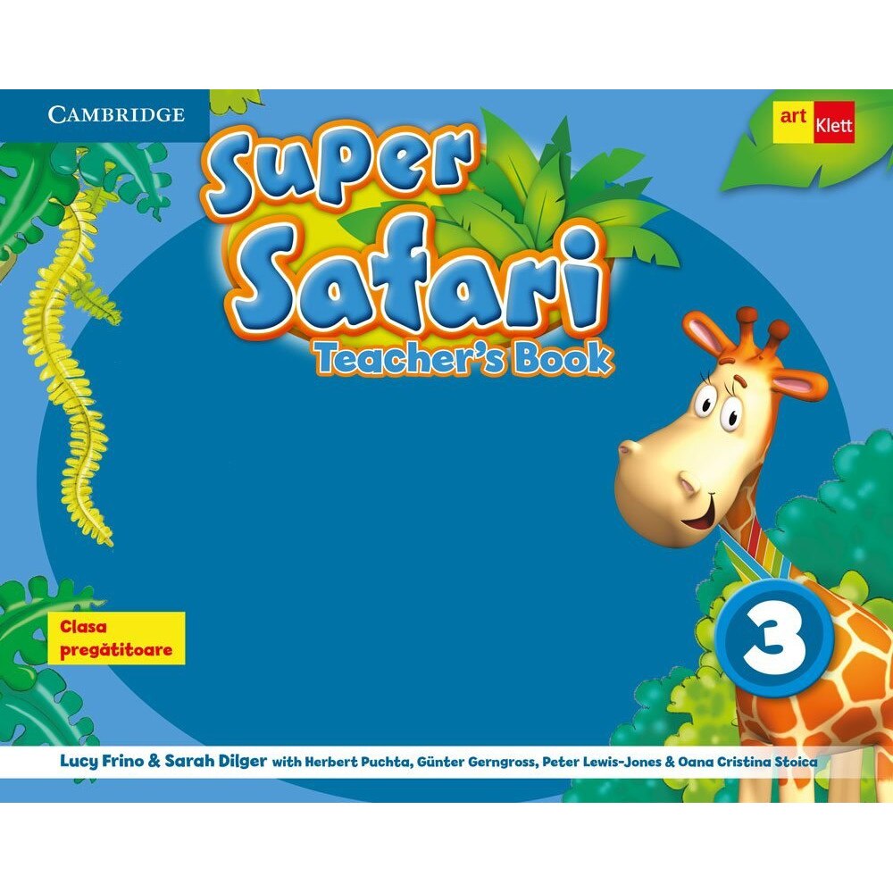 Cartea Profesorului, Super Safari pentru Clasa Pregatitoare, Limba Engleza