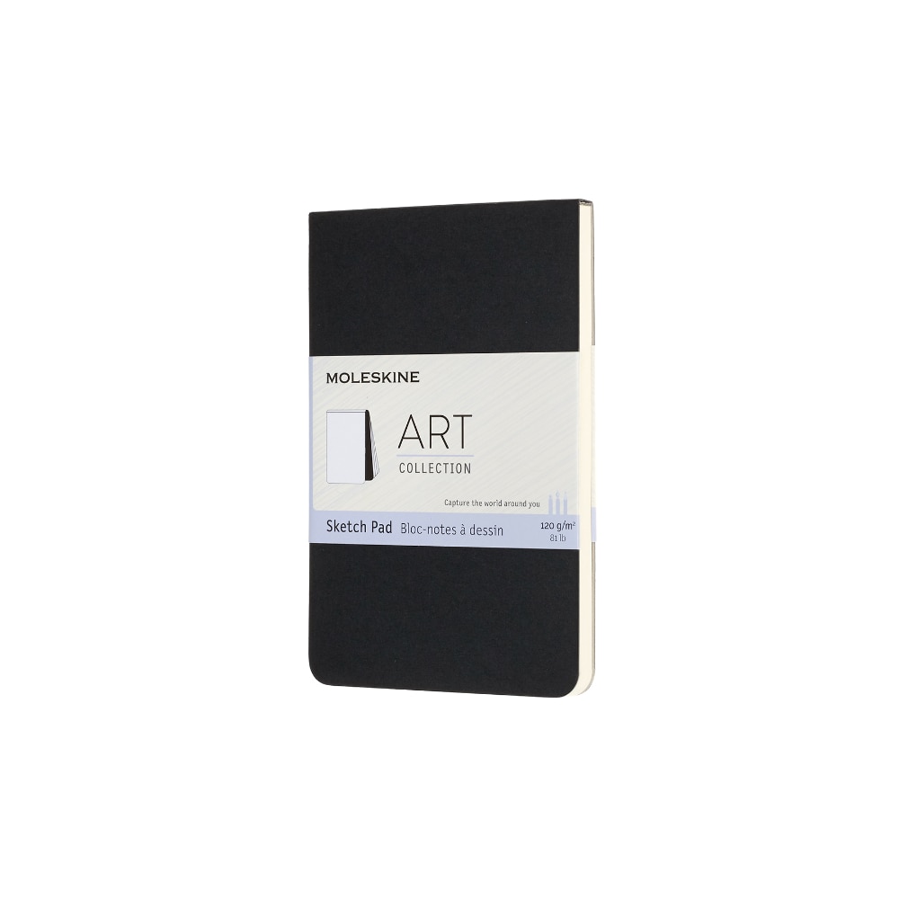 Bloc de schite Moleskine, 120 g, 9x14 cm, Negru