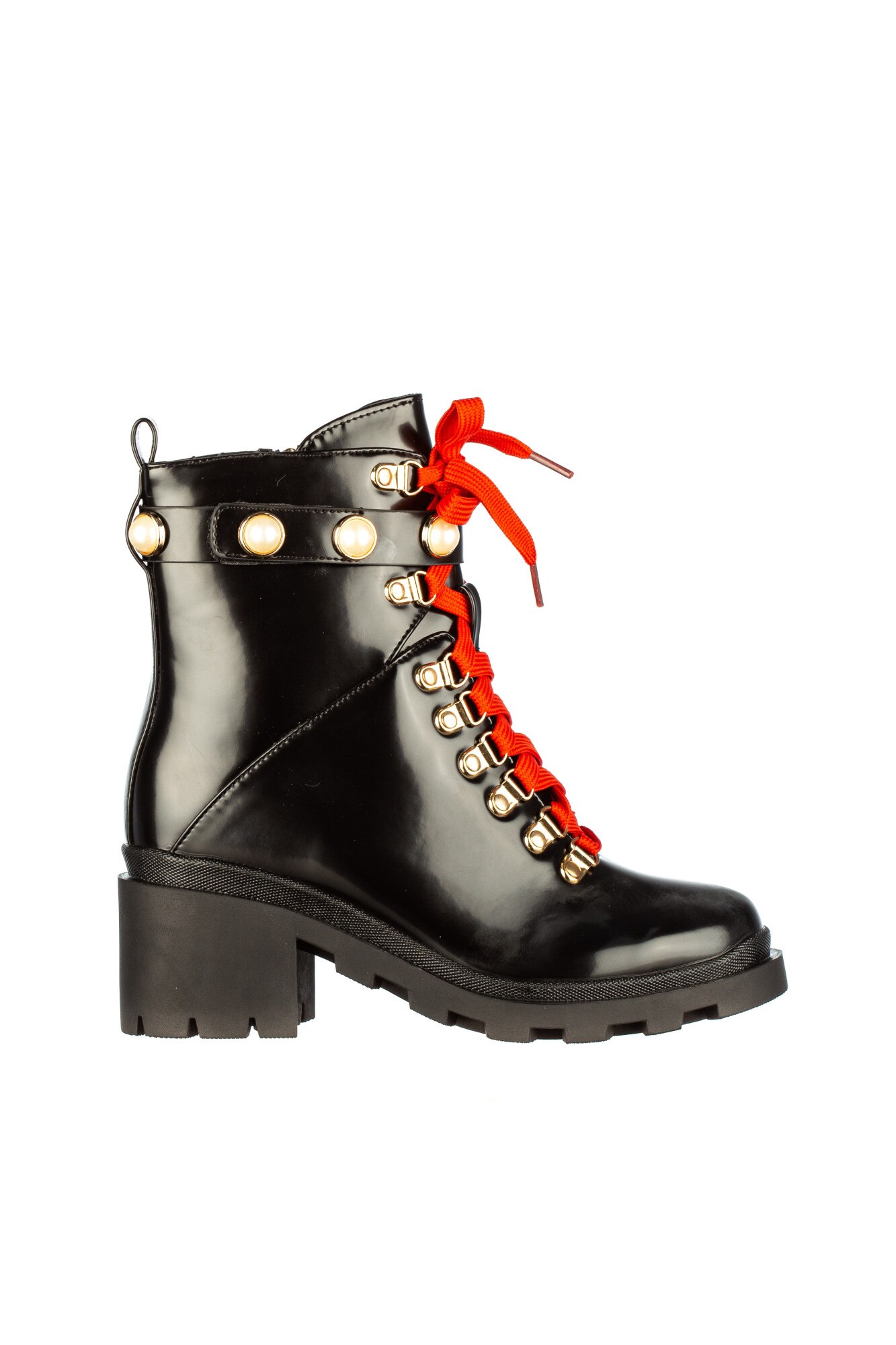 Botine dama Ali, Negru