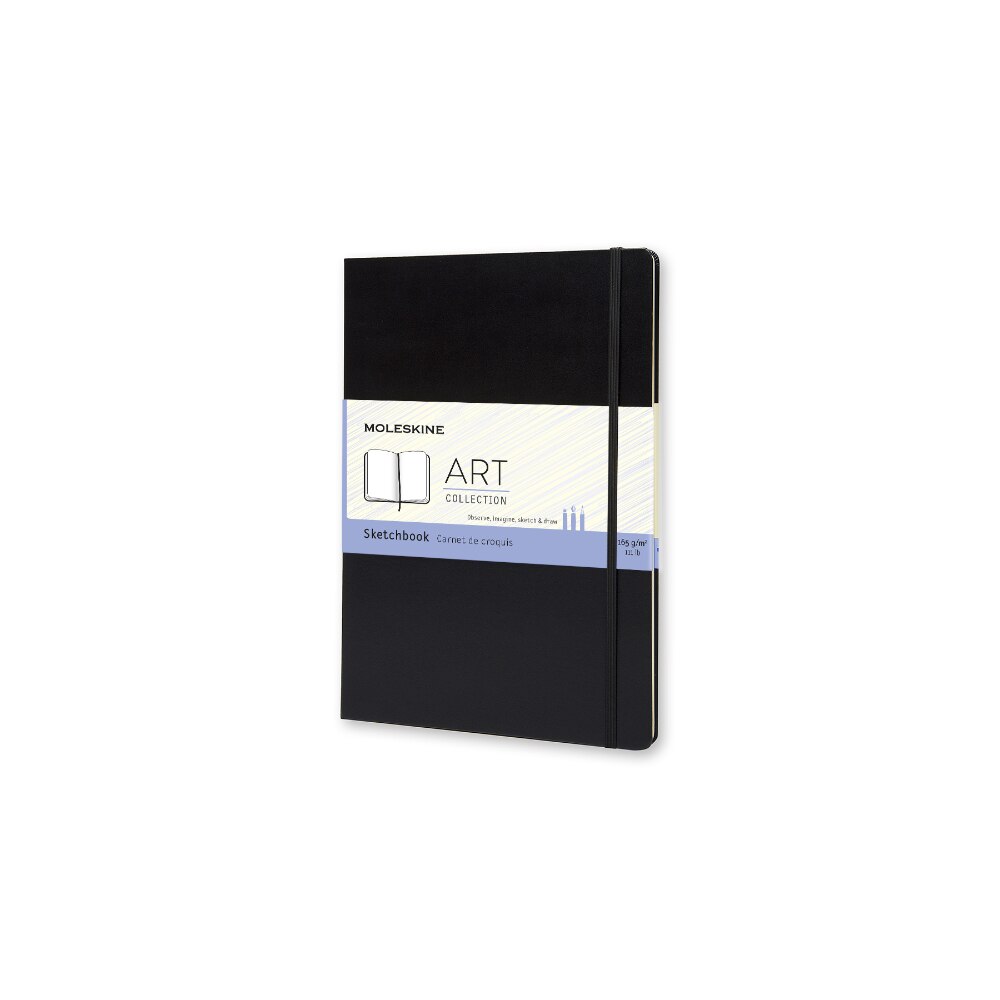 Caiet de schite Moleskine, 165g/m2, A4, Negru