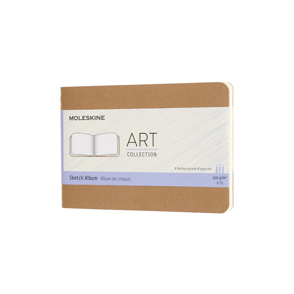 Album de schite Moleskine, 120g/m2, 9x14 cm, Maro