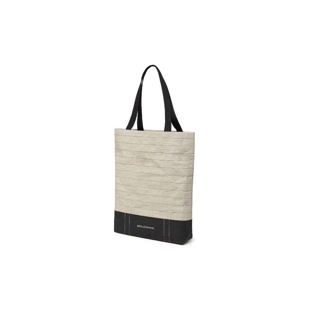 Geanta Moleskine, Shopper, Piele ecologica, 20x3.5 cm, Personalizabil, Alb