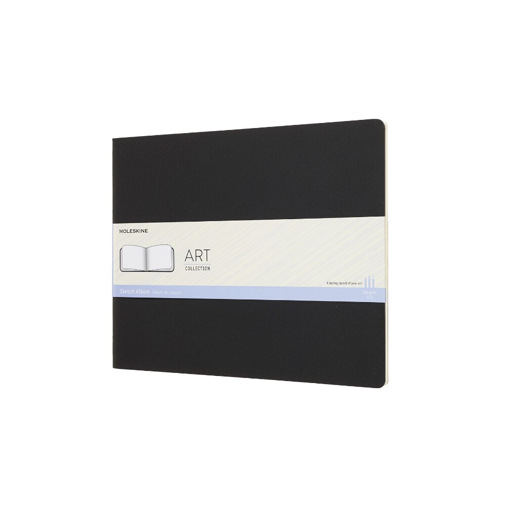 Bloc de schite Moleskine, 2XL, 21x28 cm, 120g/m2, Negru
