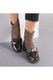 Botine dama Ring Bow bronz, Auriu, 41