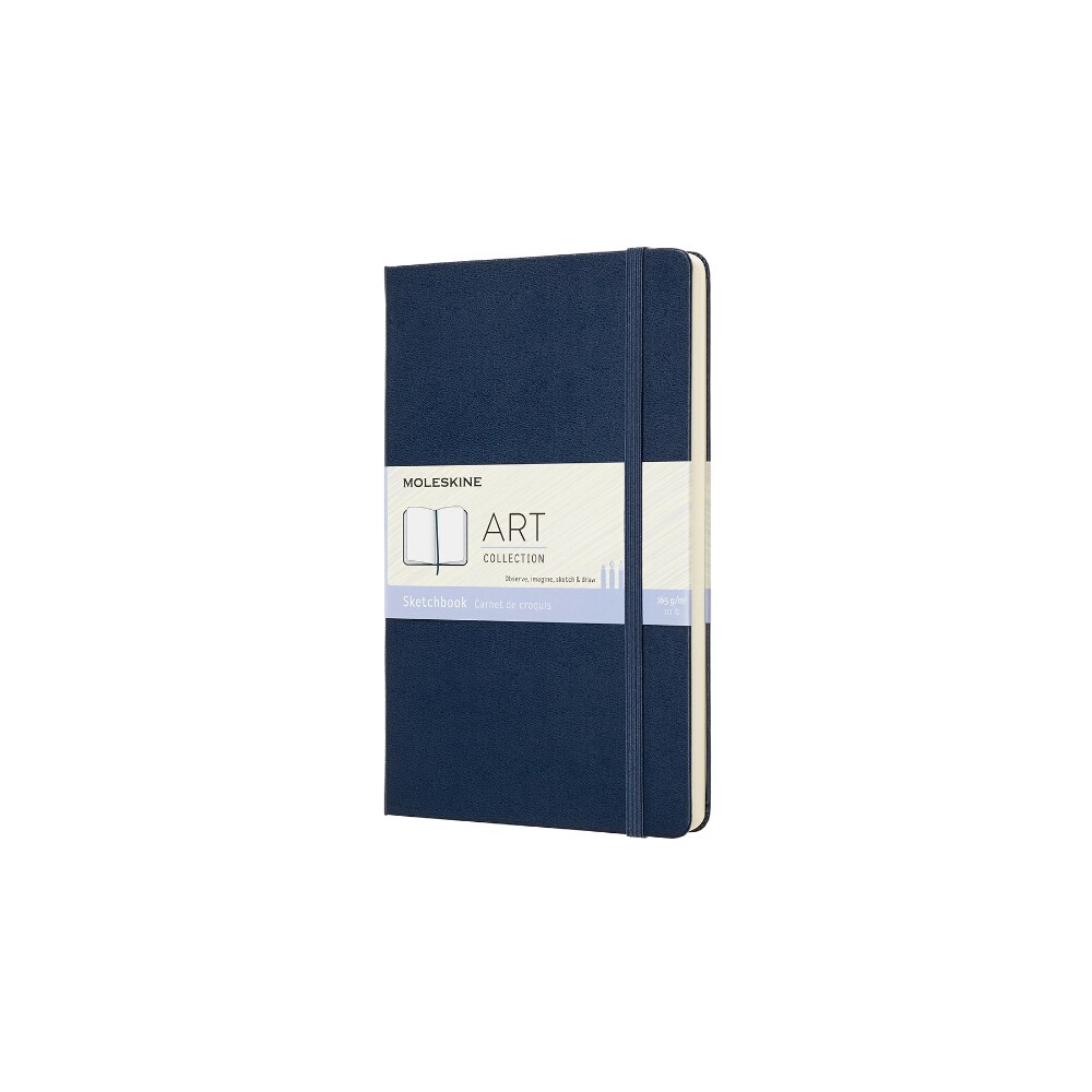 Caiet de schite Moleskine, 165g/m2, 13x21 cm, Albastru