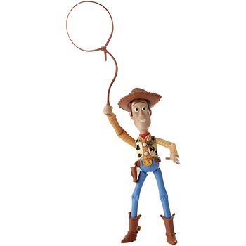 Jucarie Toy Story 3 Deluxe Action Figure Woody Sheriff, Original, 15 cm Jucarie Toy Story 3 Deluxe Action Figure Woody Sheriff, Original, 15 cm