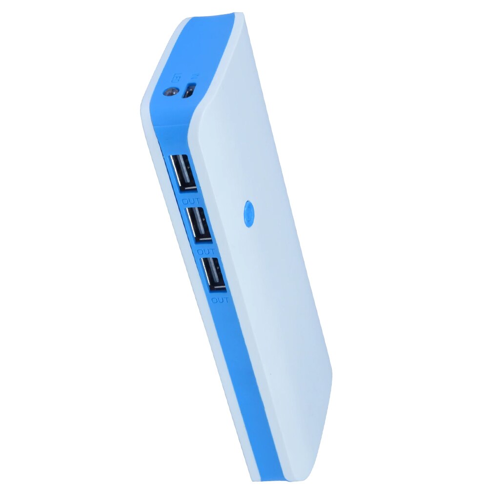 Acumulator extern NYTRO PowerBank 20000mAh, 3x USB, 2.1A, Lanterna, Blue