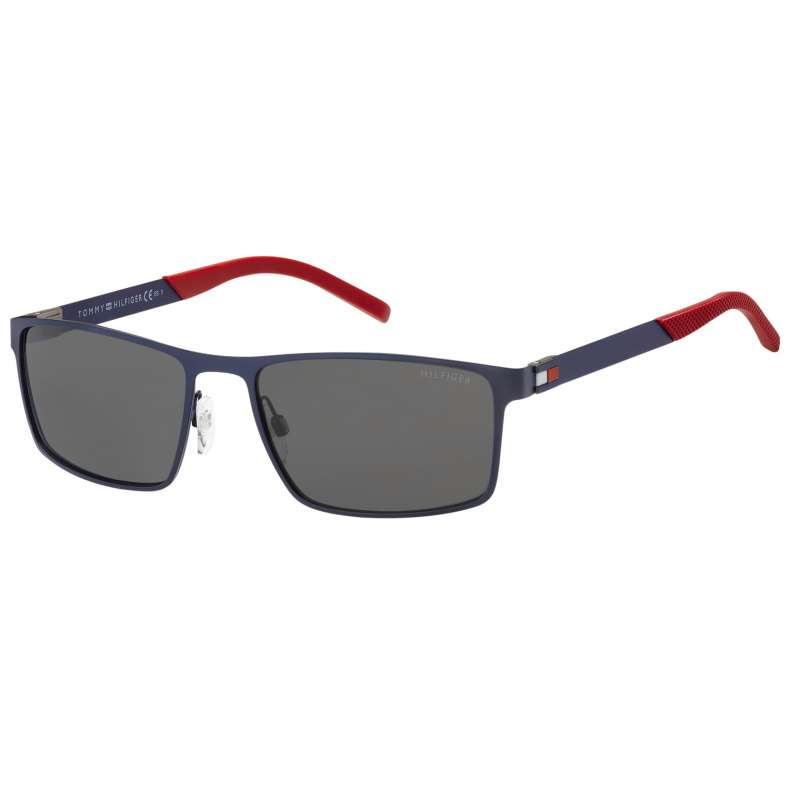 Ochelari de soare Tommy Hilfiger, 1767/S - FLL/IR, Albastru Matt