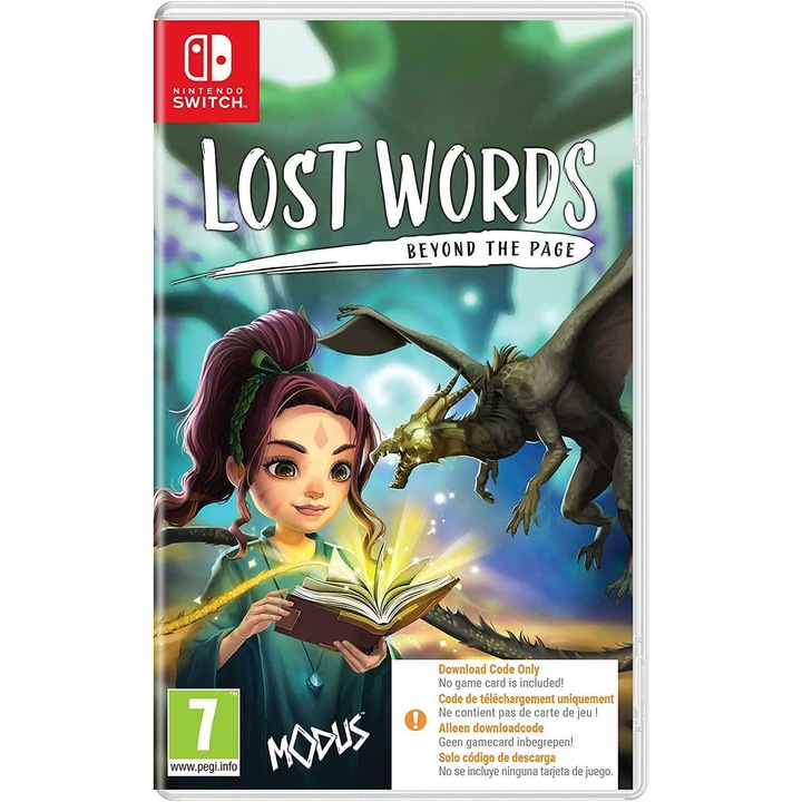 Lost Words Code In A Box Pentru Nintendo Switch