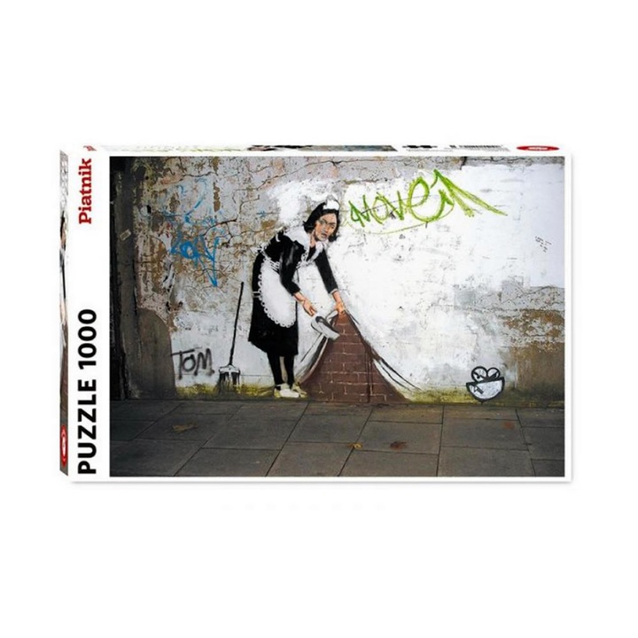 Пъзел Piatnik "Banksy - Прислужницата", 1000 бр
