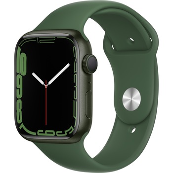 Apple Watch 7, GPS, Carcasa Green Aluminium 45mm, Clover Sport Band Apple Watch 7, GPS, Carcasa Green Aluminium 45mm, Clover Sport Band