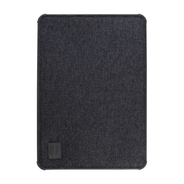 Geanta pentru laptop, UNIQ, Dfender, Pana la 16", Carbune/Negru