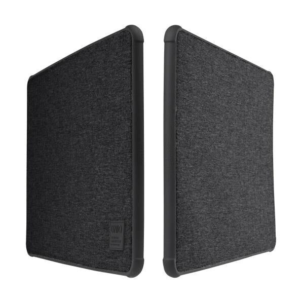Geanta pentru laptop, UNIQ, Dfender, Pana la 16", Carbune/Negru